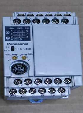 松下PLCFPX-C14R成色漂亮，实物图片装柜充新，功