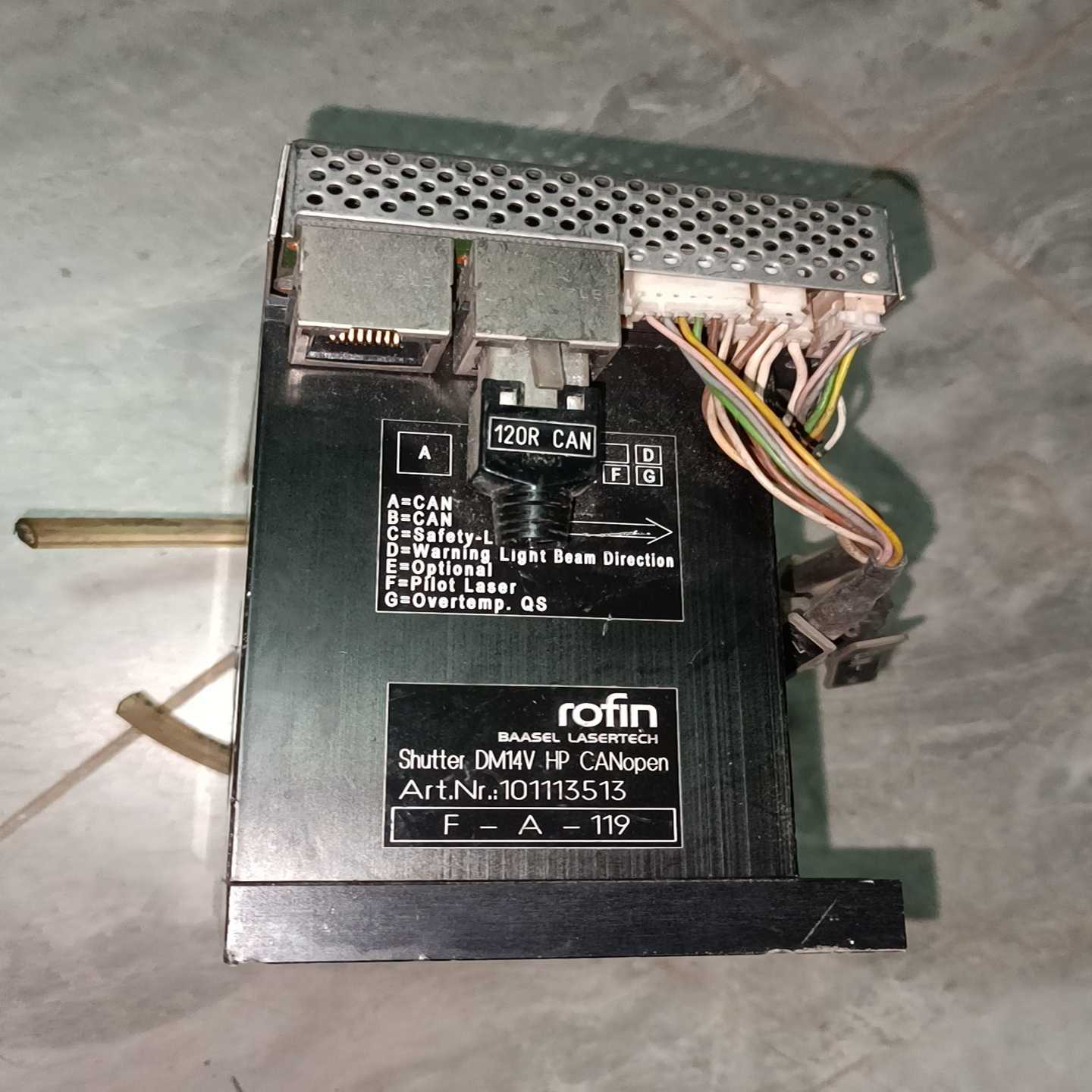 rofin罗芬快门BAASEL LASERTECH DM14