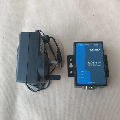 MOXA NPORT 5110 Serieller GerteServer RS232 Ethernet 1248VDC