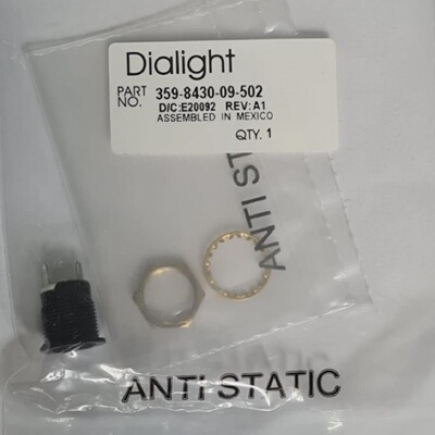 Dialight 359843009502 Panel Mount Lamp Holder Socket