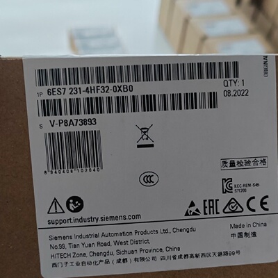 议价6ES7231-4HF32-0XB0 全新原装未拆封