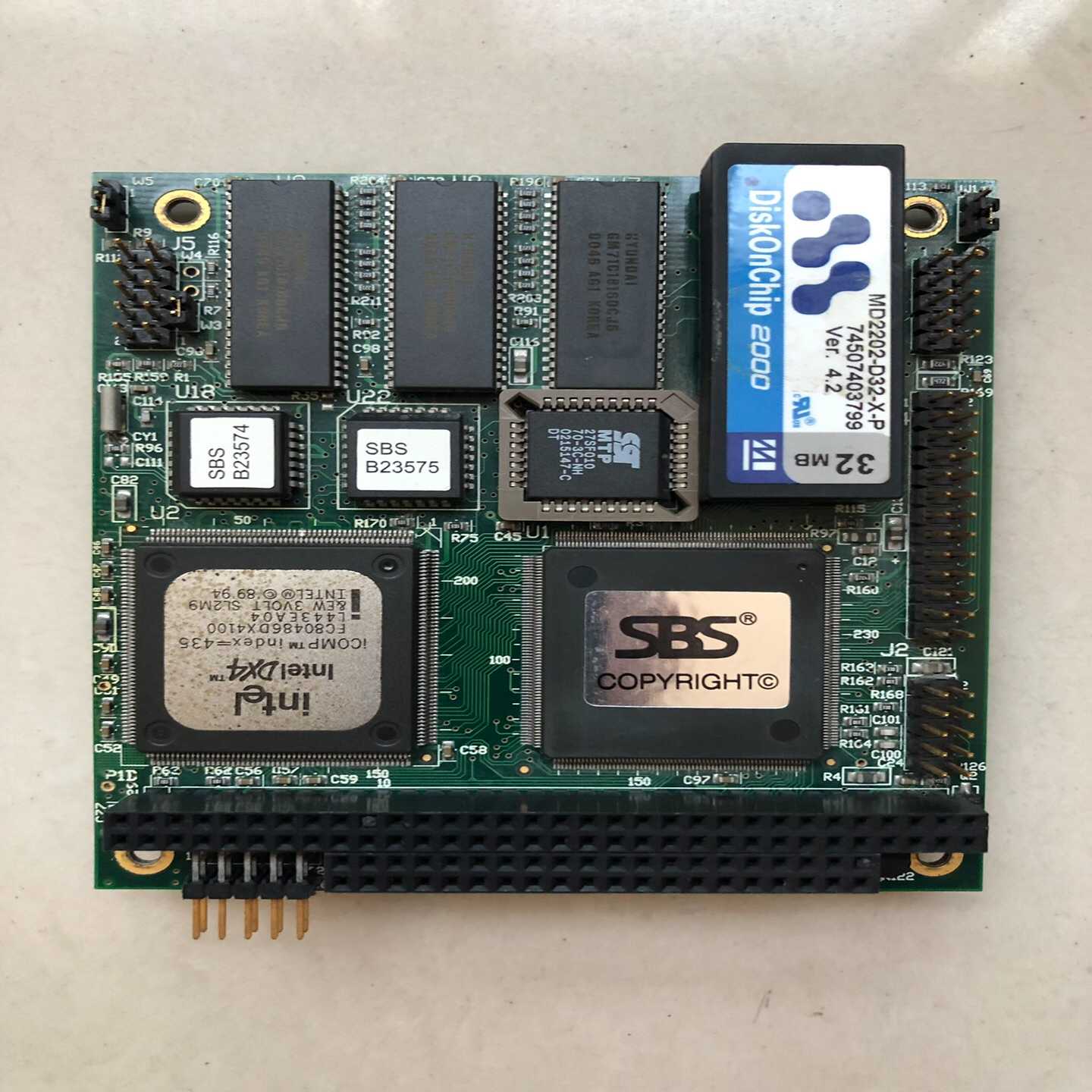 盛博工控SBS SDX-66-16M PC104主板~询价