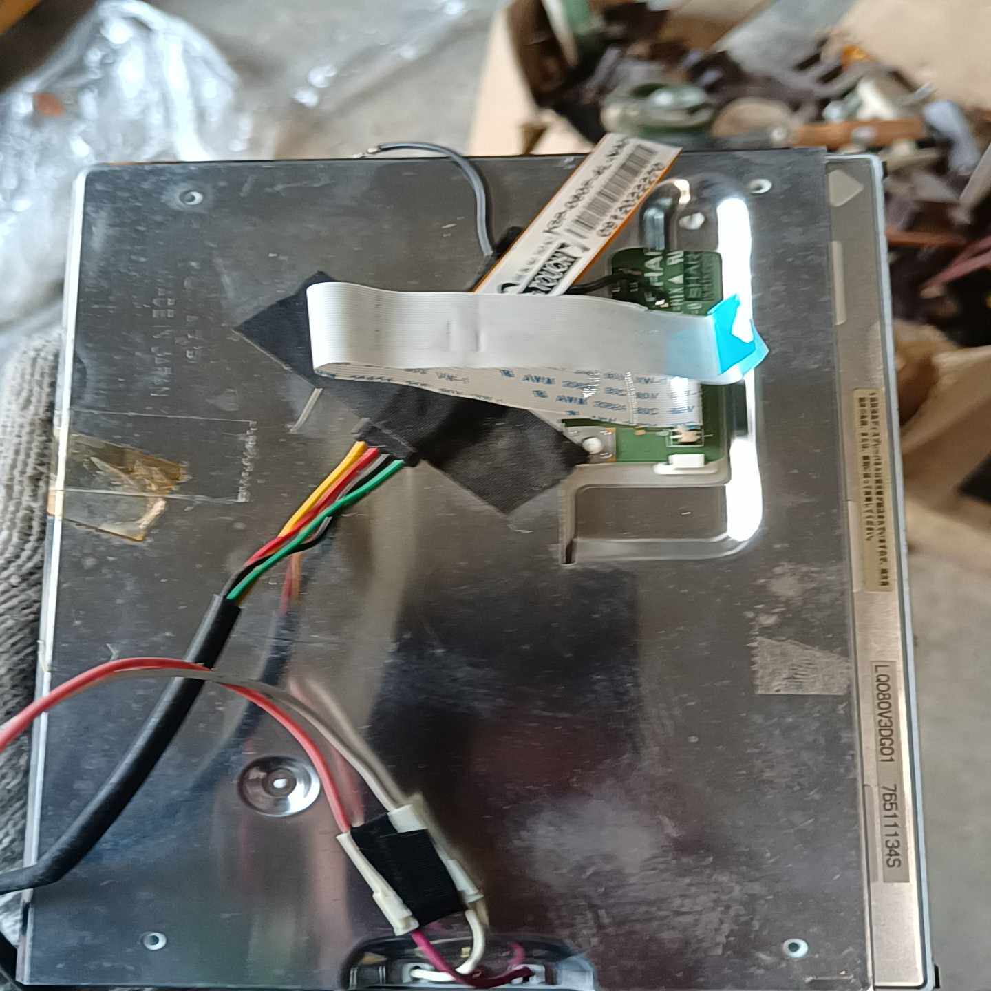 夏普8寸工业显示屏LQ080V3DG01，拆机品，屏幕完好--议价商品