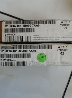 6ES74611BA00全新西门子400plc模块终端