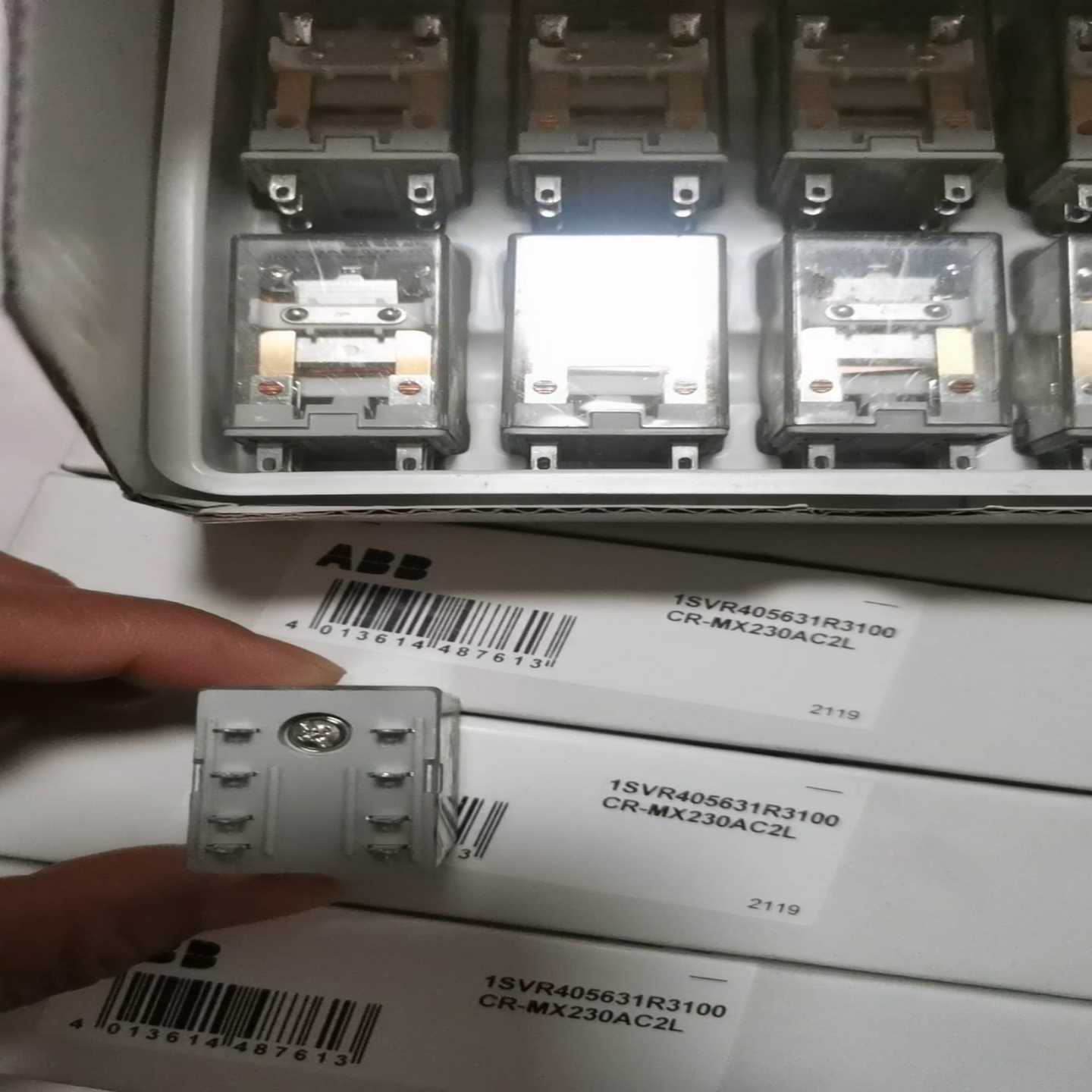 原装正品ABBCR-MX230AC2L，6盒，60个，14个需询价