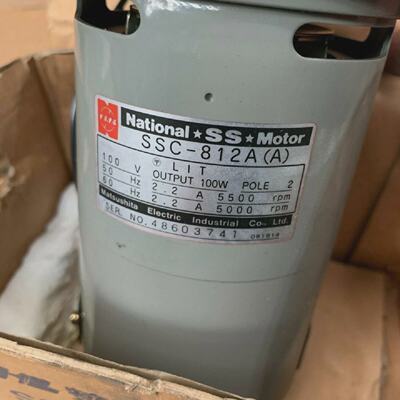 National SS Motor SSC812A Matsushita Elektro