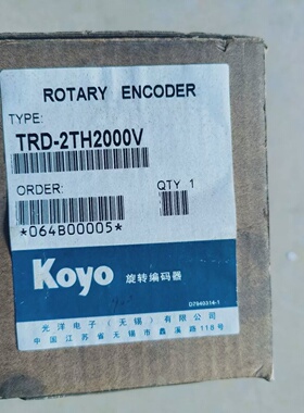 旋转编码器TRD-2TH2000V，实物图片，
