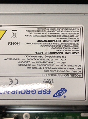 【议价】电源 FSP400-60PFI 电源还在主机里面 电源