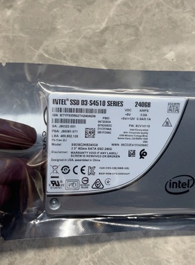 英特尔IntelD3S4510系列240GB固态硬盘全-议价