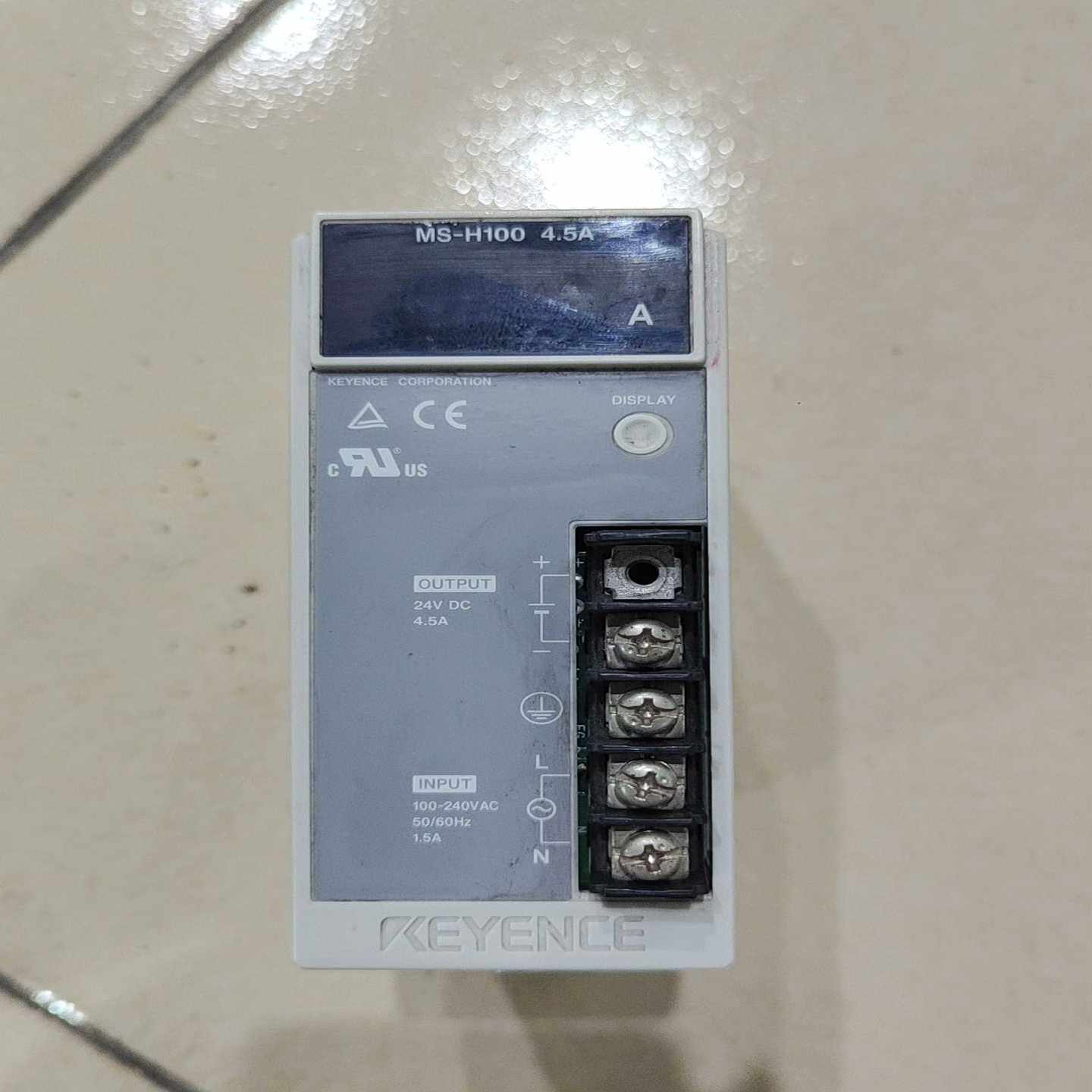 【议价】基恩士电源MS-H1004.5A功能适用