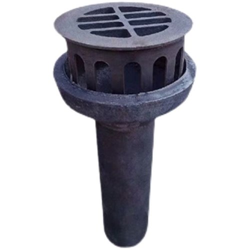 铸铁泄水管圆形地漏泄水口市政桥梁铸铁泄水管高速排水管格栅篦子