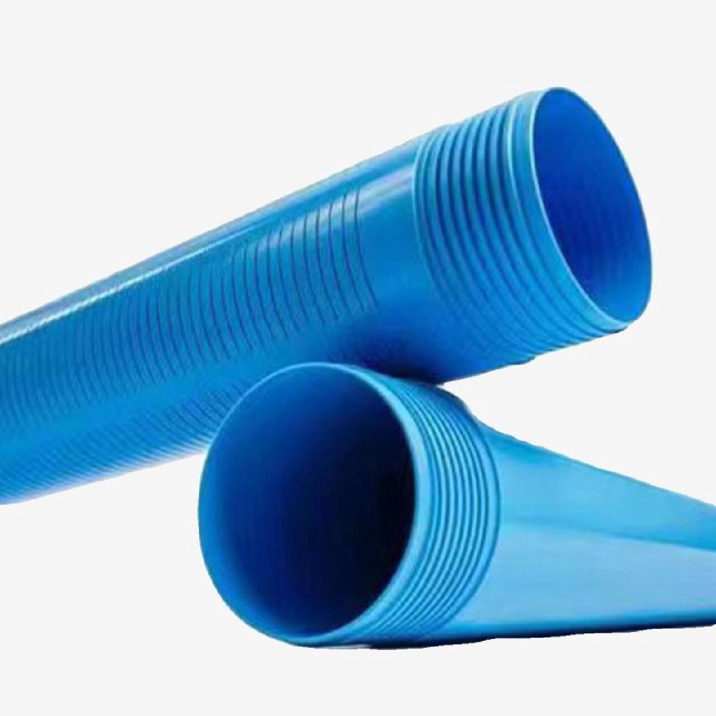 UPVC打井管机械钻井给水管深水井专用管井壁扩口对接塑料套管定制