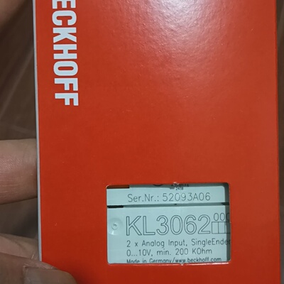 【询价】倍福模块KL3062库存  的来聊   欢迎