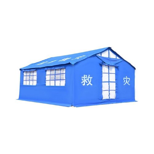户外住人工地工程施工帐篷民用帆布防雨加厚救灾养蜂地震加棉帐篷