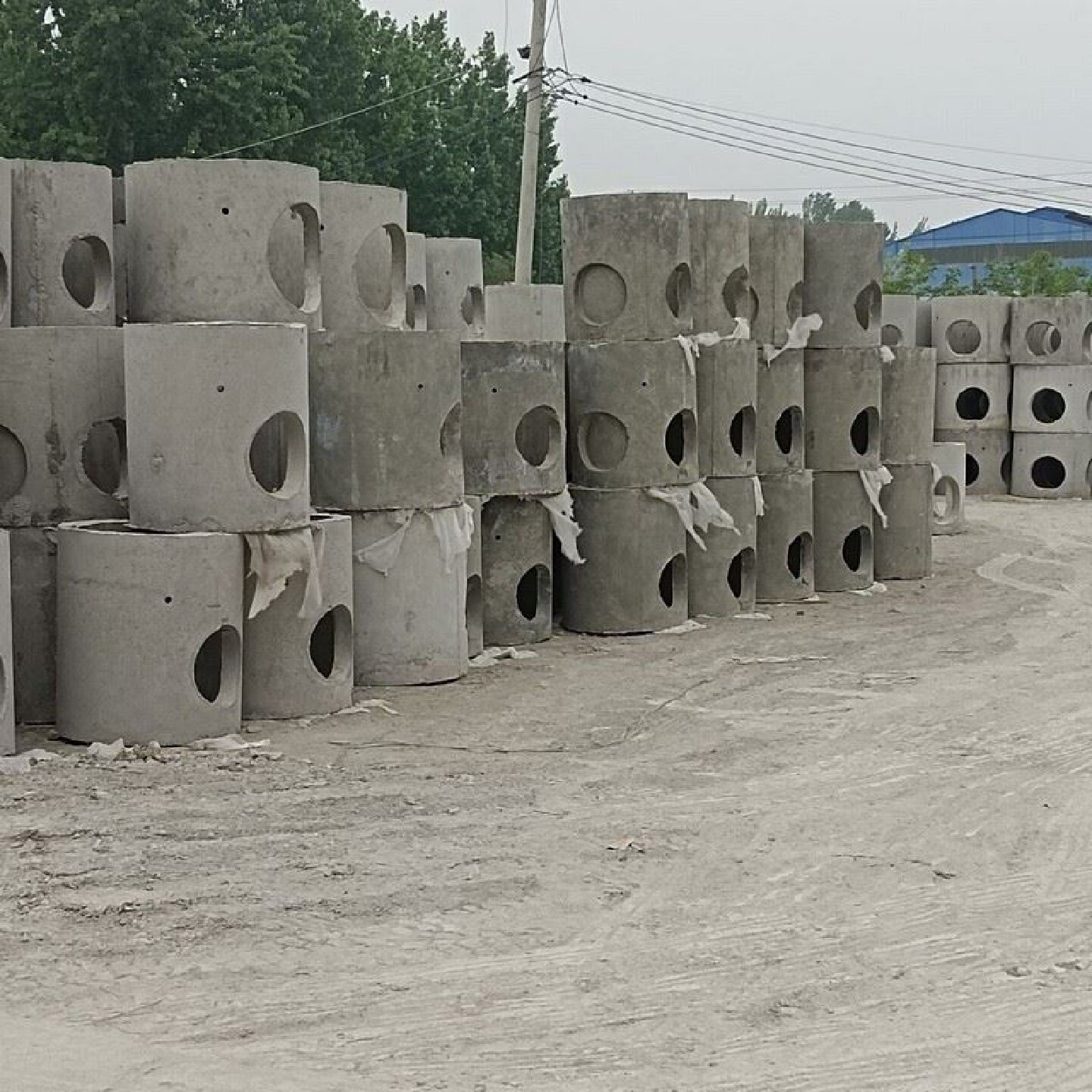 水泥检查井成品预制井穿线井基础建材混凝土雨污水井闸阀井矩形