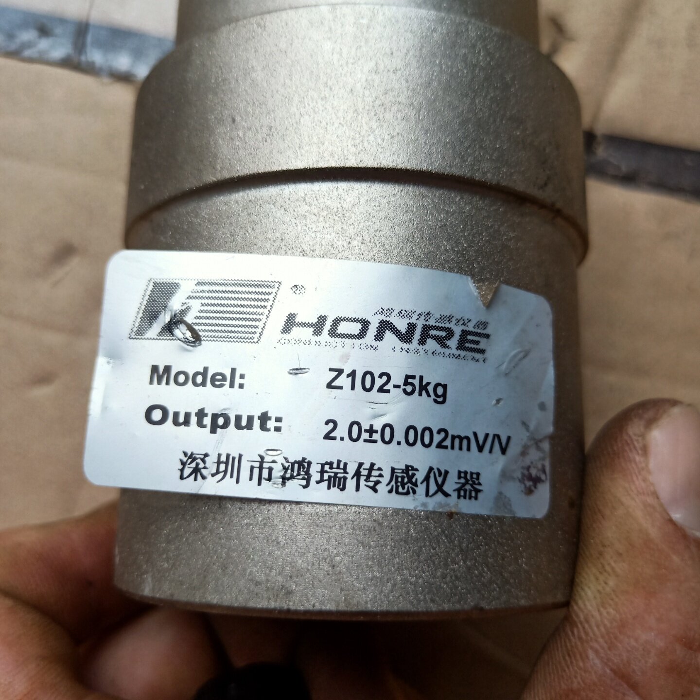 扭矩传感器鸿瑞传感器Z102-5kg实物图片！原装包好！--议价商品
