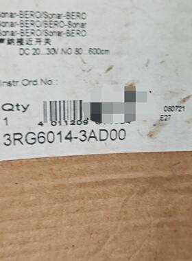 西门子3RG60143AD00SonarBERO超声波-议价
