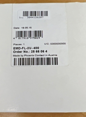 PhoenixContactEMD-FL-3V-4002866064MonitoringRelay*New