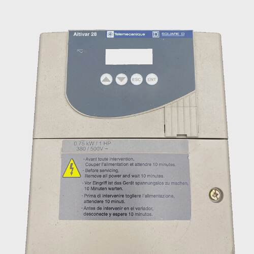 TELEMECANIQUE ATV28HU18N4 Altivar 28 0.75kW1HP 380V500V Dimm