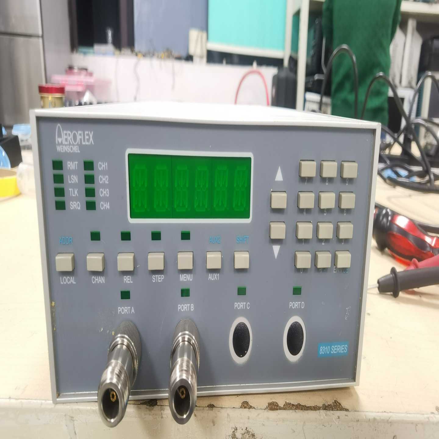 【议价】衰减器103dB，1dB进位。频率DC一6GHz。功能正常。适用