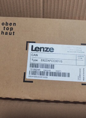 议价Lenze伦茨模块E82ZAFCC001/S全新原装正品现货议价