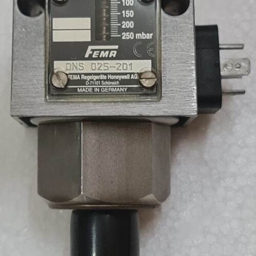 FEMAHONEYWELL DNS 025201 PRESSURE SWITCH 250 mbar 0025