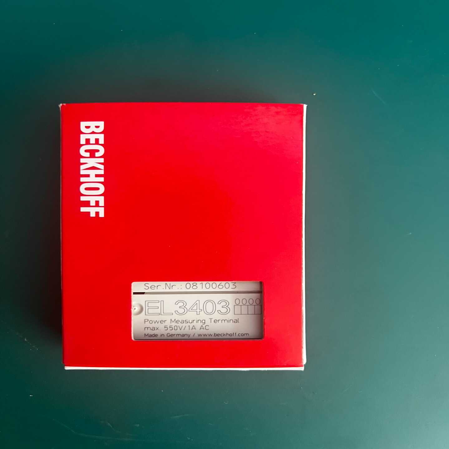 倍福EL3403功能成色带包装有的可以来咨询询价