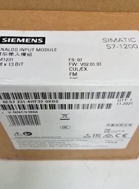 1PC Siemens 6ES7 2314HF320XB0 PLC MODULE 8AI  BRAND NEW