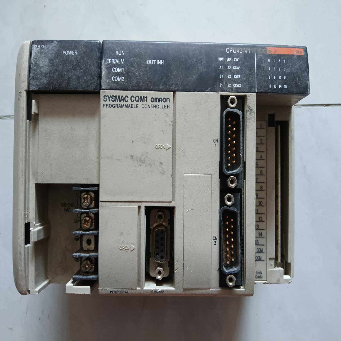 【议价】plccpu43-v1成色型号样式如图有的适用