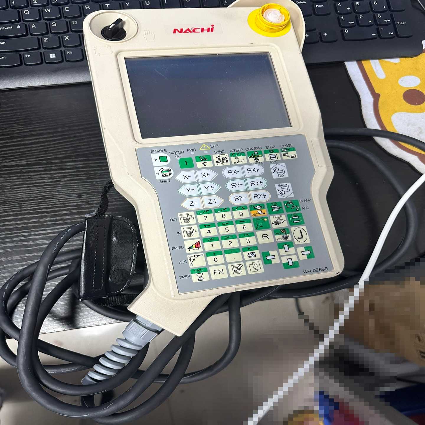 那智NACHI示教器CFDTP-10-04M，实物图，~询价