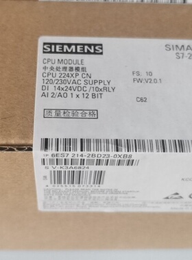 询价*6ES72142BD230XB8闪电