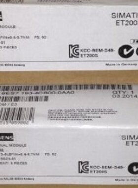 议价6ES7193-4GB00-0AA0屏蔽端子ET200S终端模块6ES7 193-4GB00-0