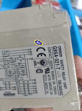 欧姆龙安全继电器G9SA-321一T075110-240