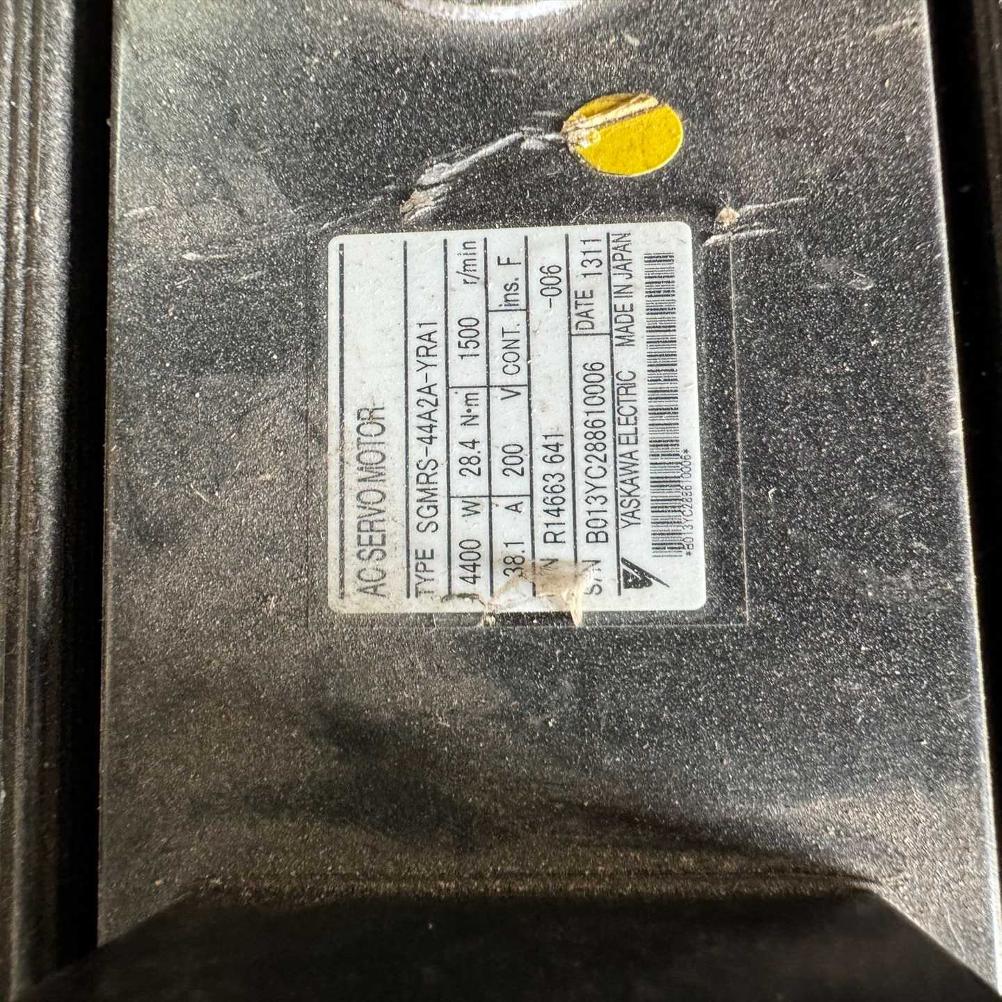 安川机器人伺服电机SGMRS-44A2A-YRA1，~询价