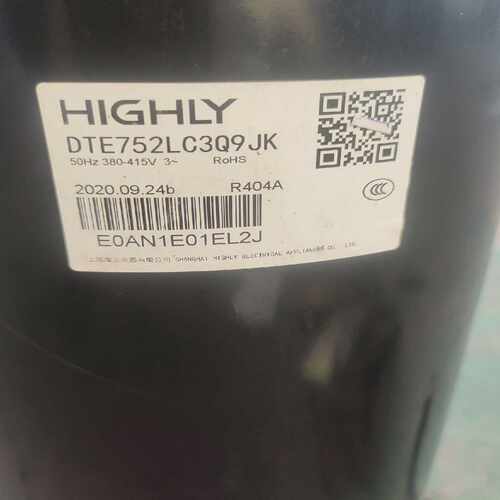 【星慕电子】海立压缩机DTE752LC3Q9JK..R404冷媒