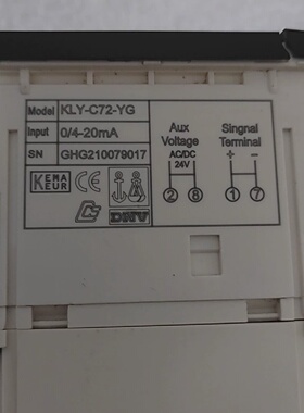 询价-康比利KLYC72YG船用转速表0420mA成色实
