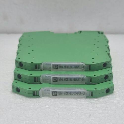 Lot Of 3 Phoenix Contact Isolation Amplifier MINI MCRSLSHUNT