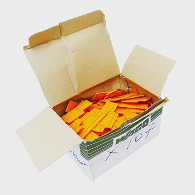 WAGO 281343 Abschlussplatte 1 VE  100 Stck unused