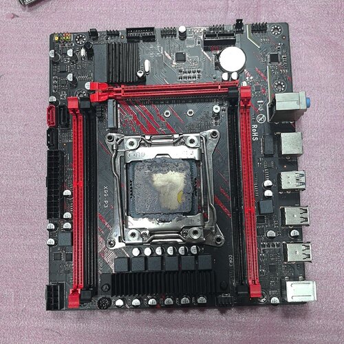 昂讯X99P3主板带E52673V3CPU带挡-询