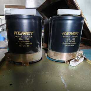 询价~KEMET基美5600uF电解电容。4个，件，