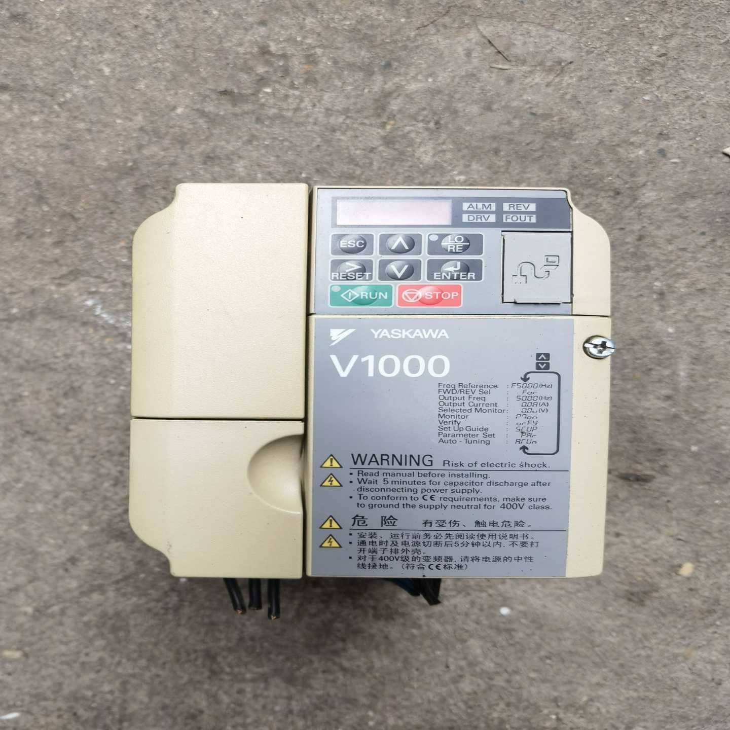 安川变频器CIMR-VB4A0004BBA，0.75KW询价