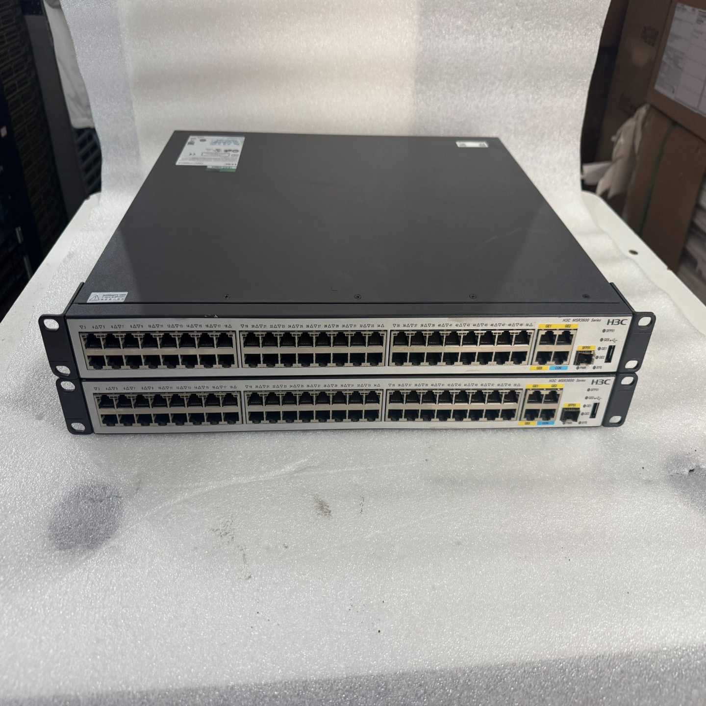 询价~华三/H3c 路由器  MSR3600-51-SI ，48个
