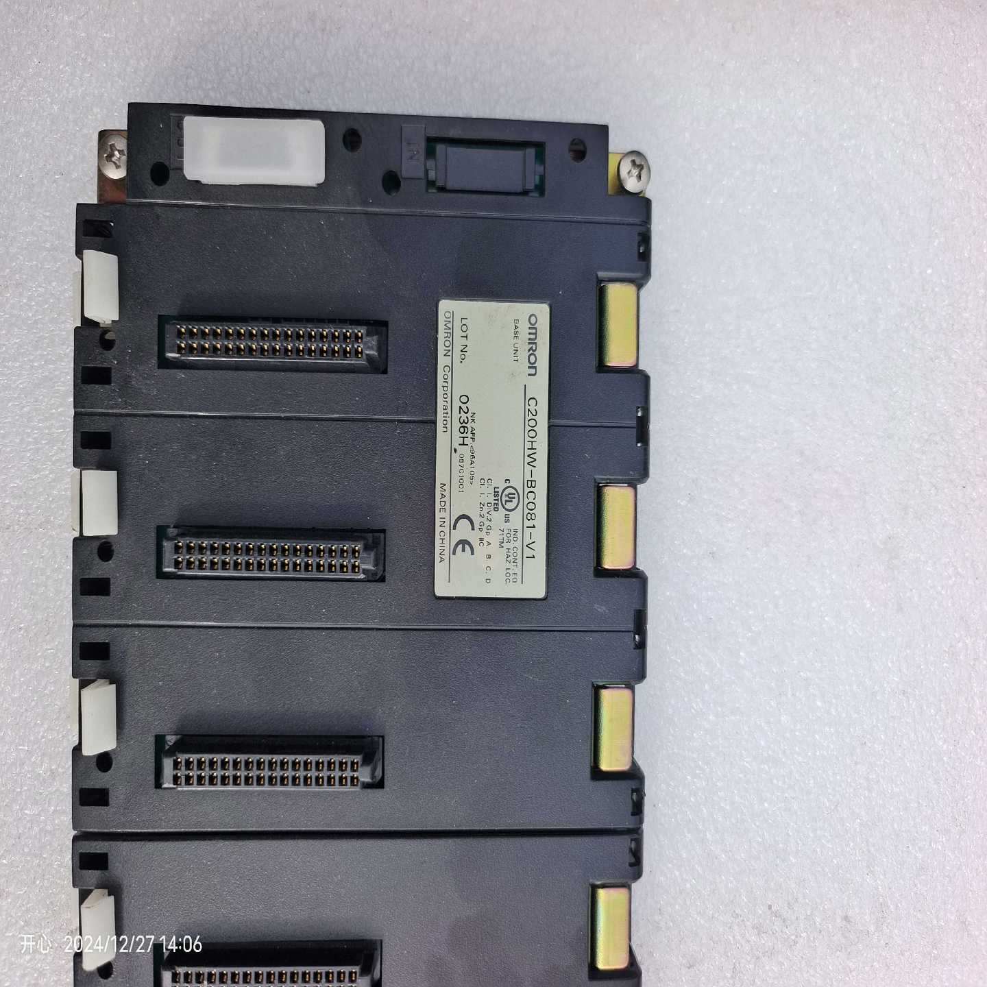 欧姆龙:C200HW-BC081-V1原装正品产地日本-议价