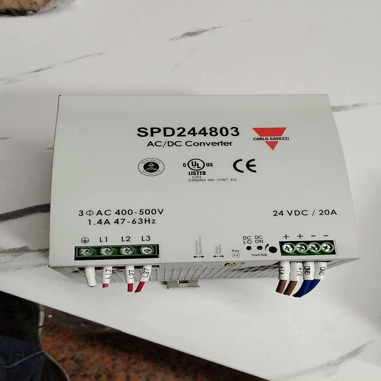 瑞士佳乐单相开关电源SPD244803480w，220V【博航商行】