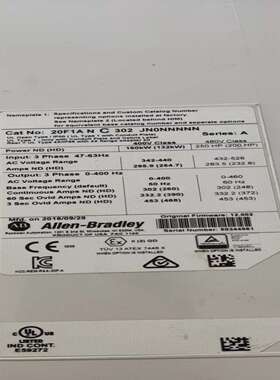 AB变频器 20F1ANC302要哪拆哪~询价