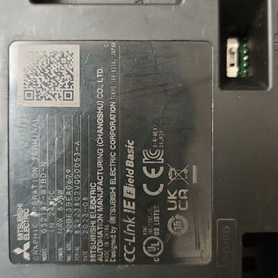 议价Mitsubishi Gs2107WtbdN Touch Screen CcLink Ie适用