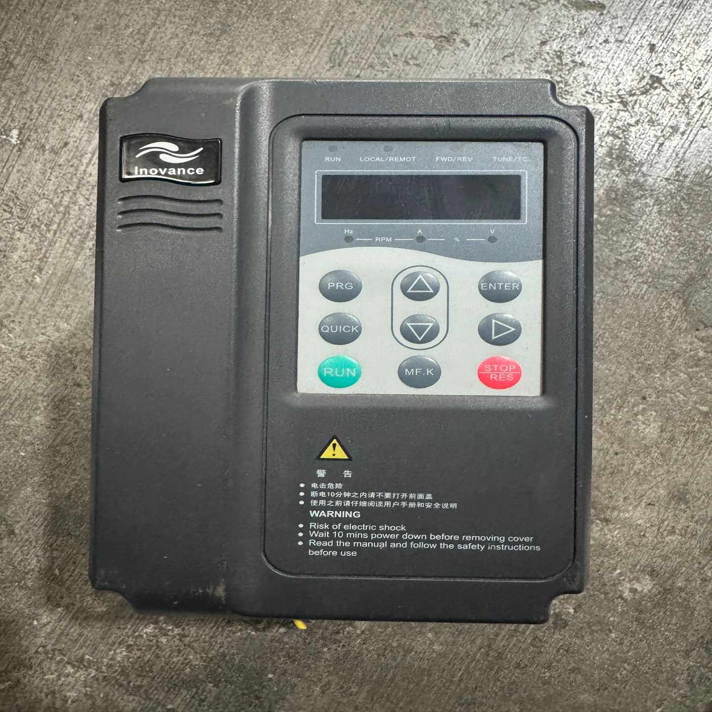 MD380变频器MD380T0.7GB-SL-307还