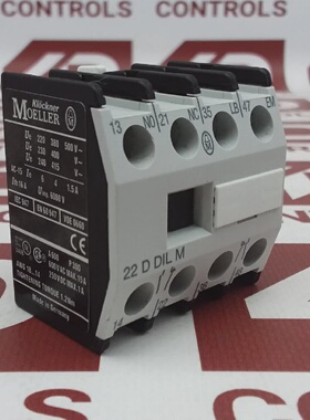 议价22DDilM  Moeller  Contactor 4 Pole 500Vac Used Upp适用