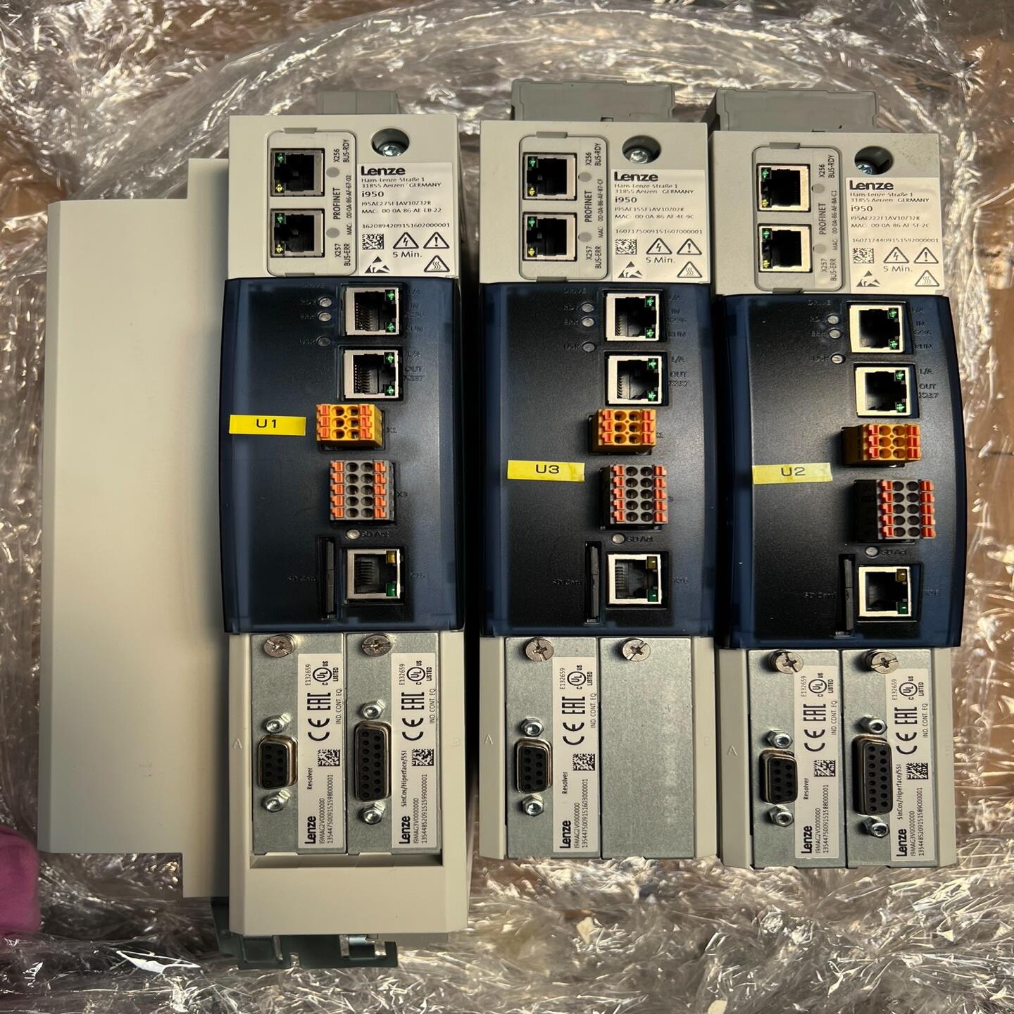 伦茨i950智能伺服驱动器0.55/2.2/7.5KW各一--议价商品