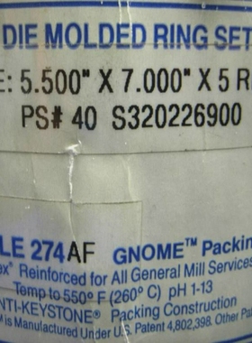 DIEMOLDEDRINGSETSIZE:5.500